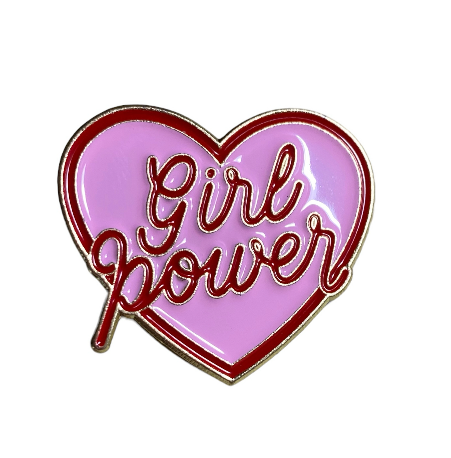 Girl Power Enamel Pin