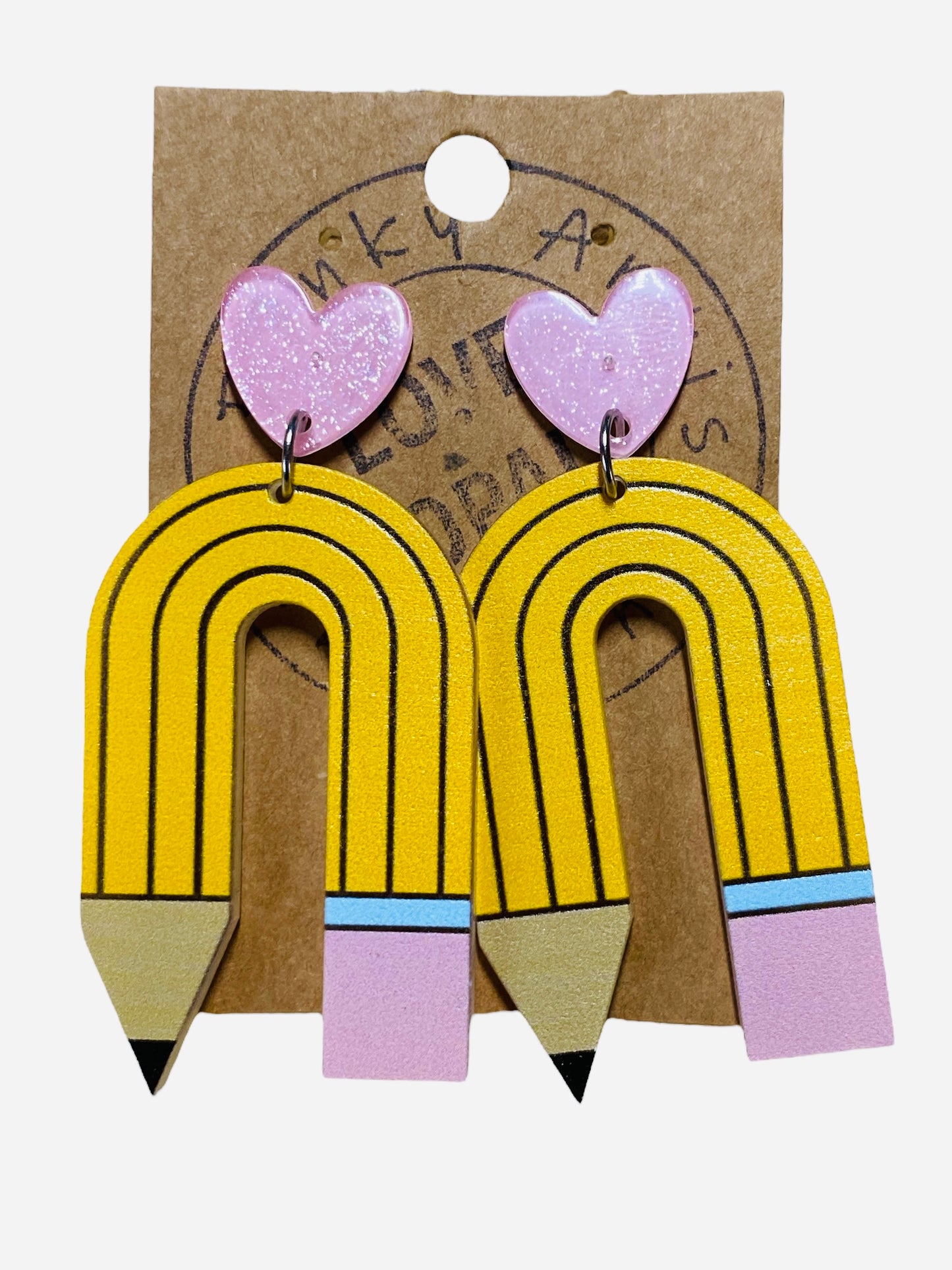 Pencil Arch Earrings