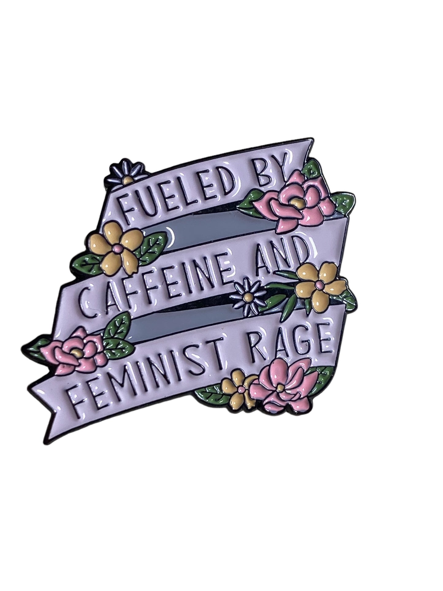 Fueled by Enamel Pin