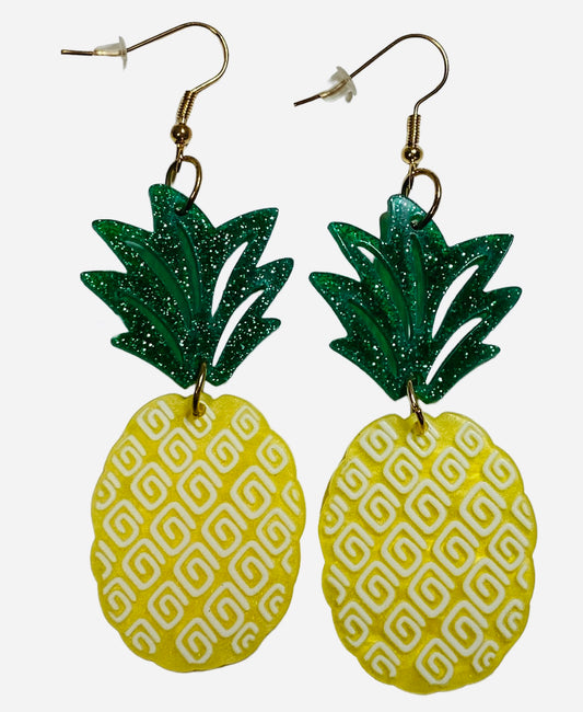 Pretty Pineapple Dangle Earrings