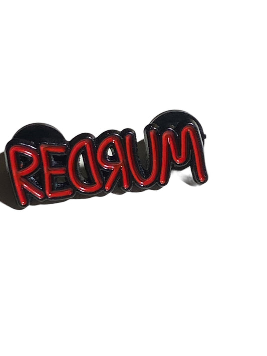 REDRUM Enamel Pin