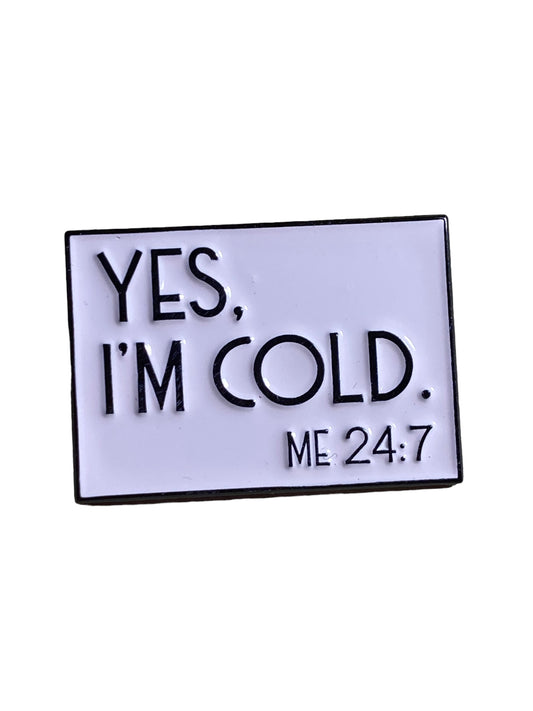 Brrrrr…..Enamel Pin