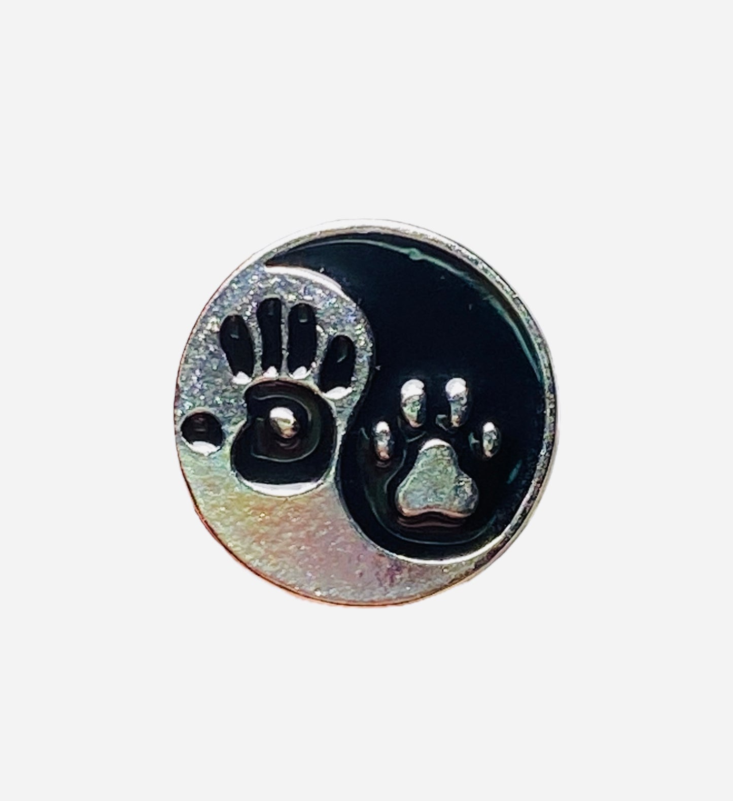 Hand and Paw Enamel Pin