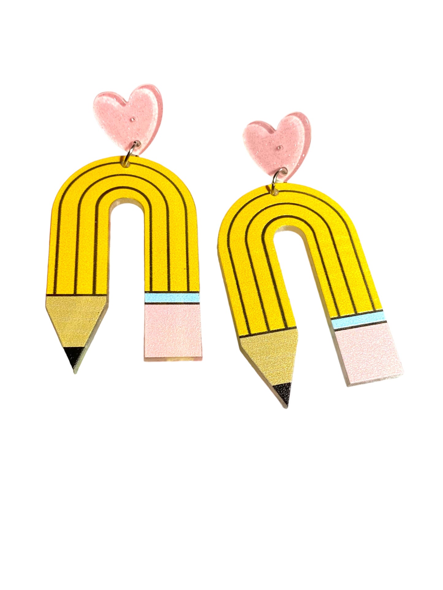 Pencil Arch Earrings