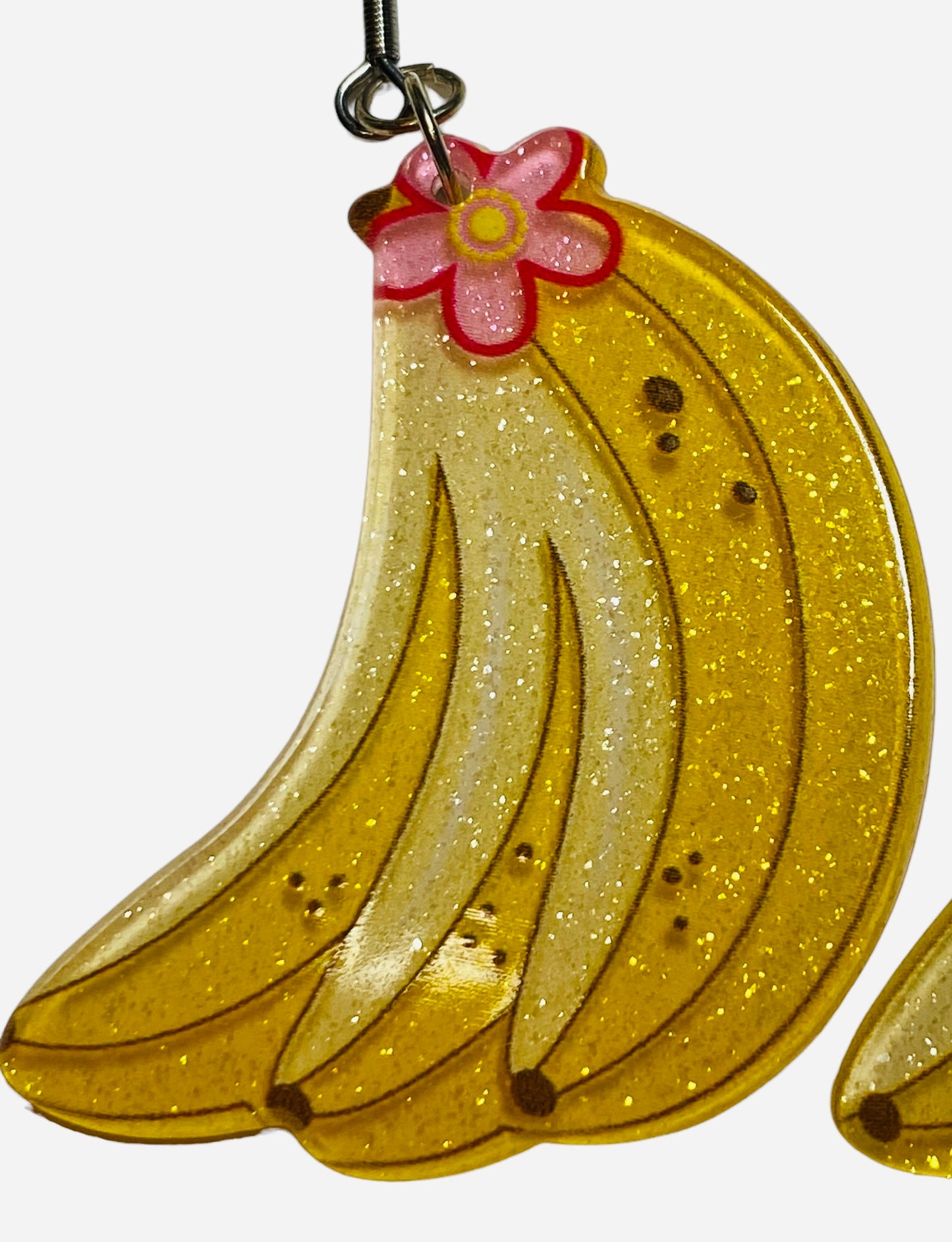 It’s Bananas! Glitter Earrings