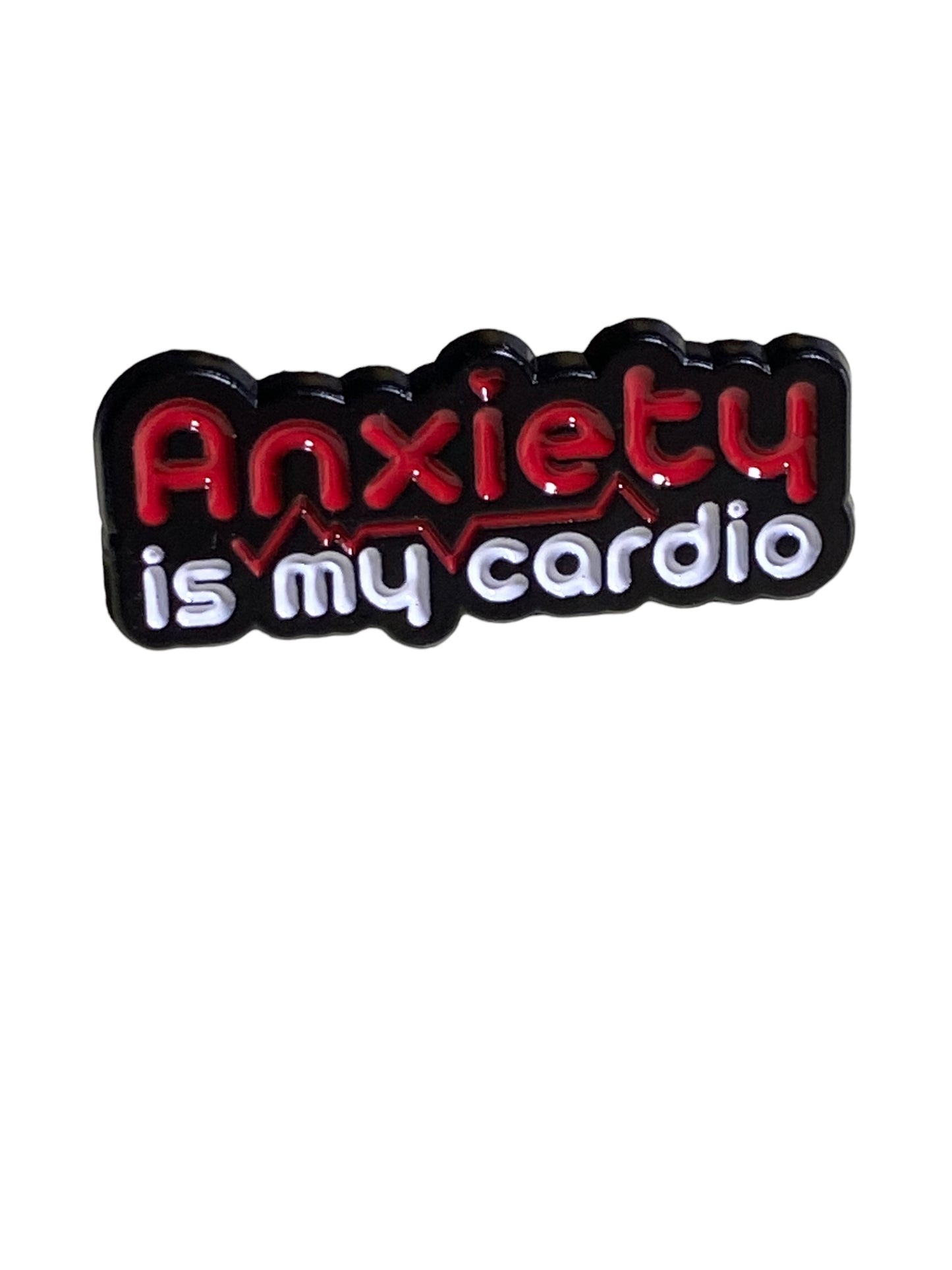 Anxiety Enamel Pin