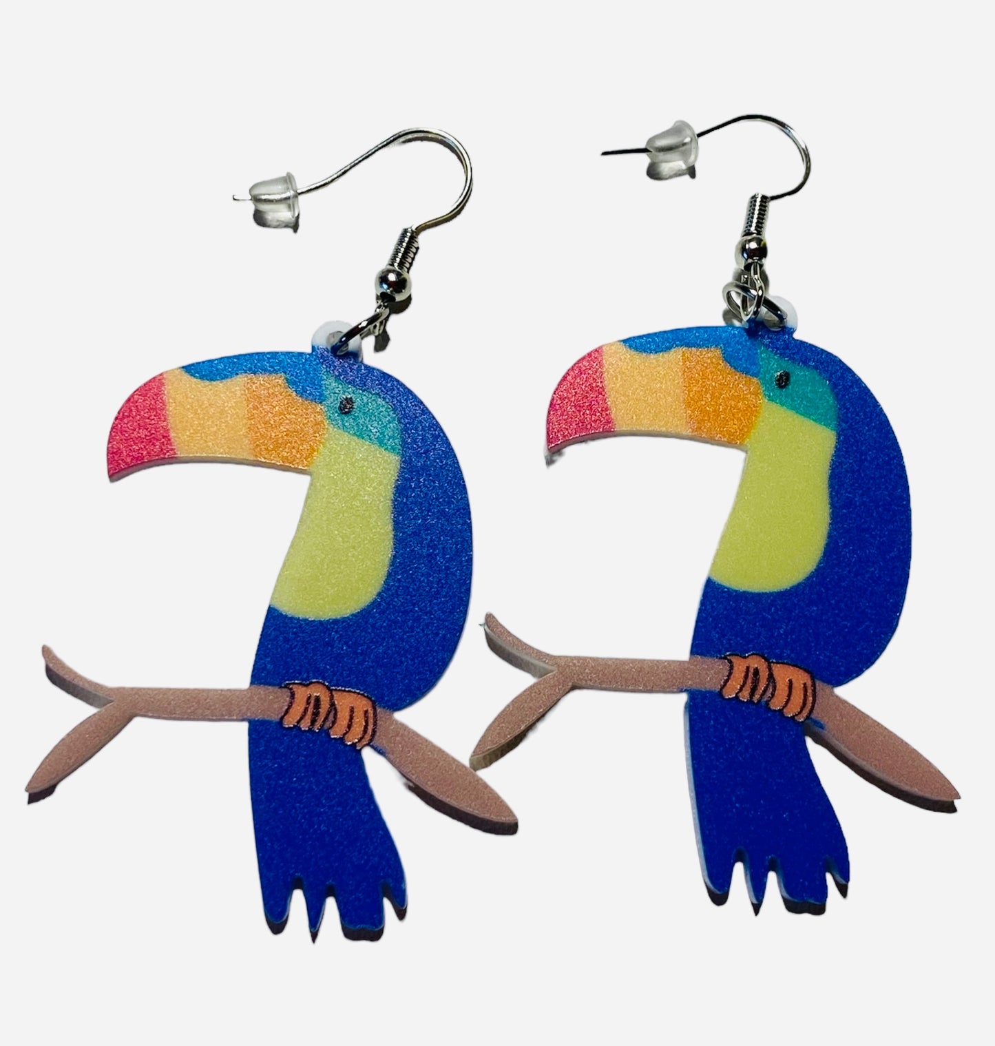 Toucan Dangle Earrings